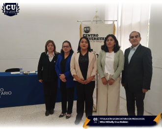 Examen profesional de la Licenciatura en Pedagogía - Mitzi Mihelly Cruz Roldán
