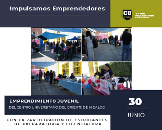 Impulsamos Emprendedores - estudiantes de preparatoria y licenciatura del CUOH